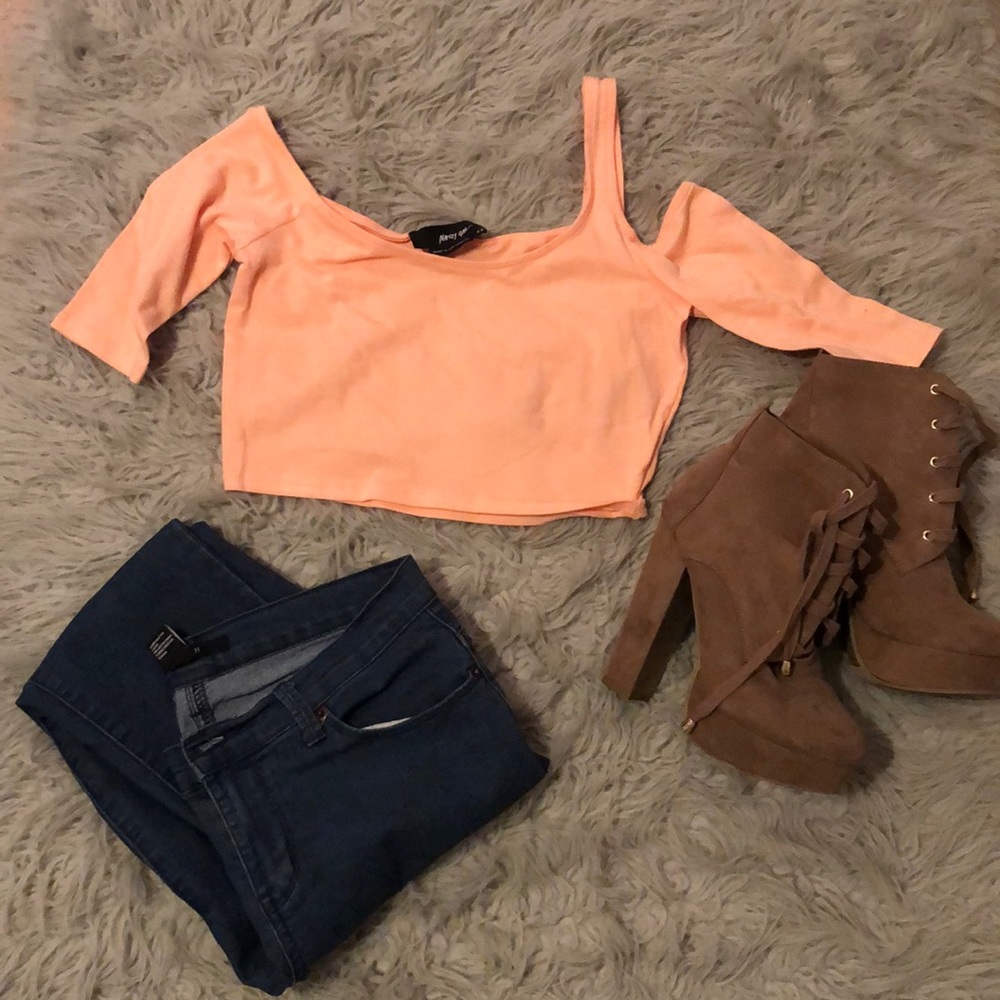 Nasty Gal Peach Crop